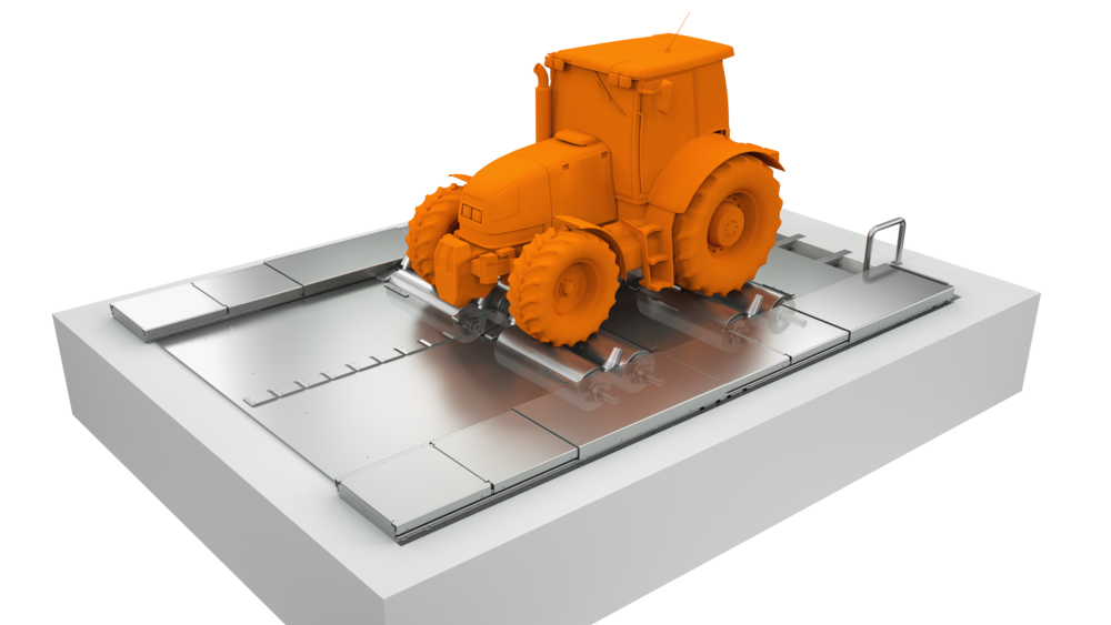 Function chassis dynos for agriculture RENK